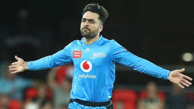 Rashid Khan is the best T20 bowler in the world, according to Mike Hussey. Picture: Chris Hyde/Getty Images