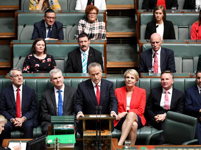 Mr Shorten said he would restore integrity to the National Disability Insurance Scheme. Picture: Tracey Nearmy/Getty Images