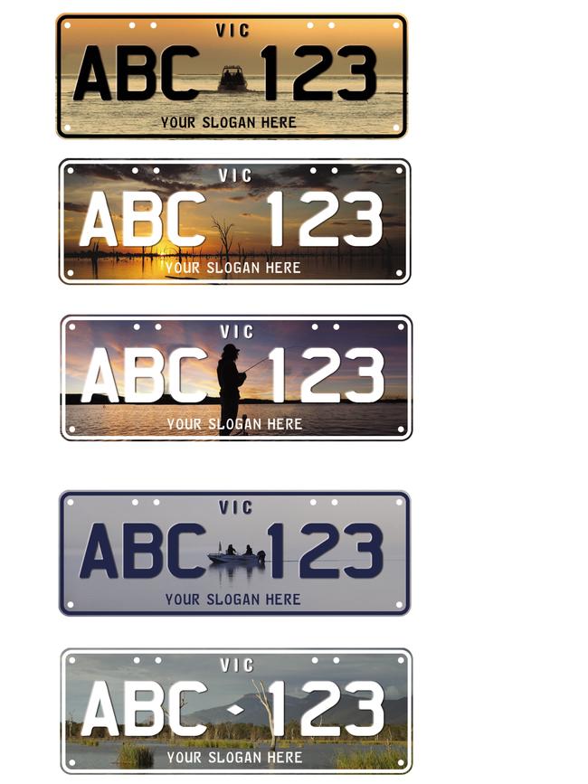 Victorians can visit the Custom Plates website and vote for their favourite design and slogan. 