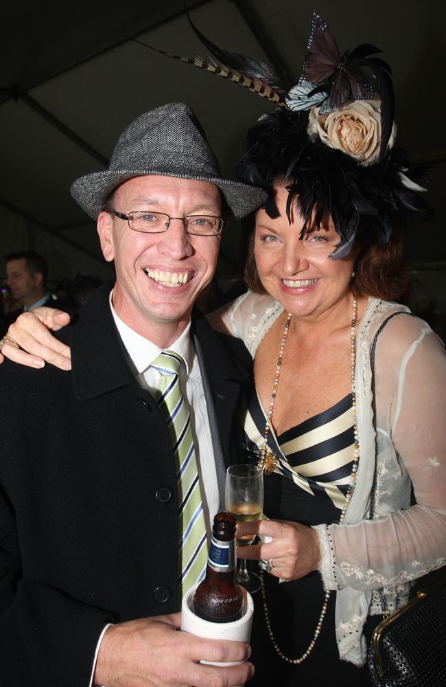 Pat Fleming and Kate Cox in 2008. Picture: Nicholas Falconer