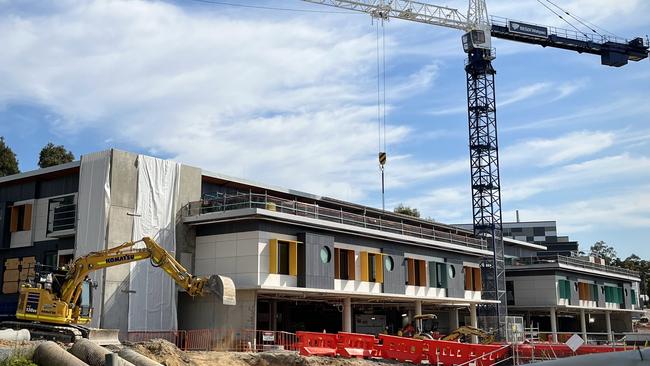 The new 40-bed Secure Mental Health Rehabilitation Unit (SMHRU) at Gold Coast University Hospital. Picture: Supplied.