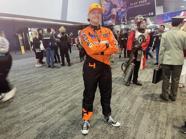 The PAX Aus Convention at the Melbourne Convention and Exhibition Centre (MCEC) on Saturday, October 12, 2024: Ben Humberdross. Picture: Jack Colantuono