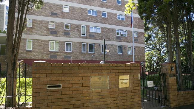 A photo of the consulate in Woollahra.