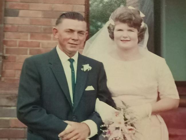 Cairns couple Graham and Rewa Real celebrated their 60th wedding anniversary, after getting married at Walkerston Presbyterian Church on December 19, 1964. Photo: Supplied.