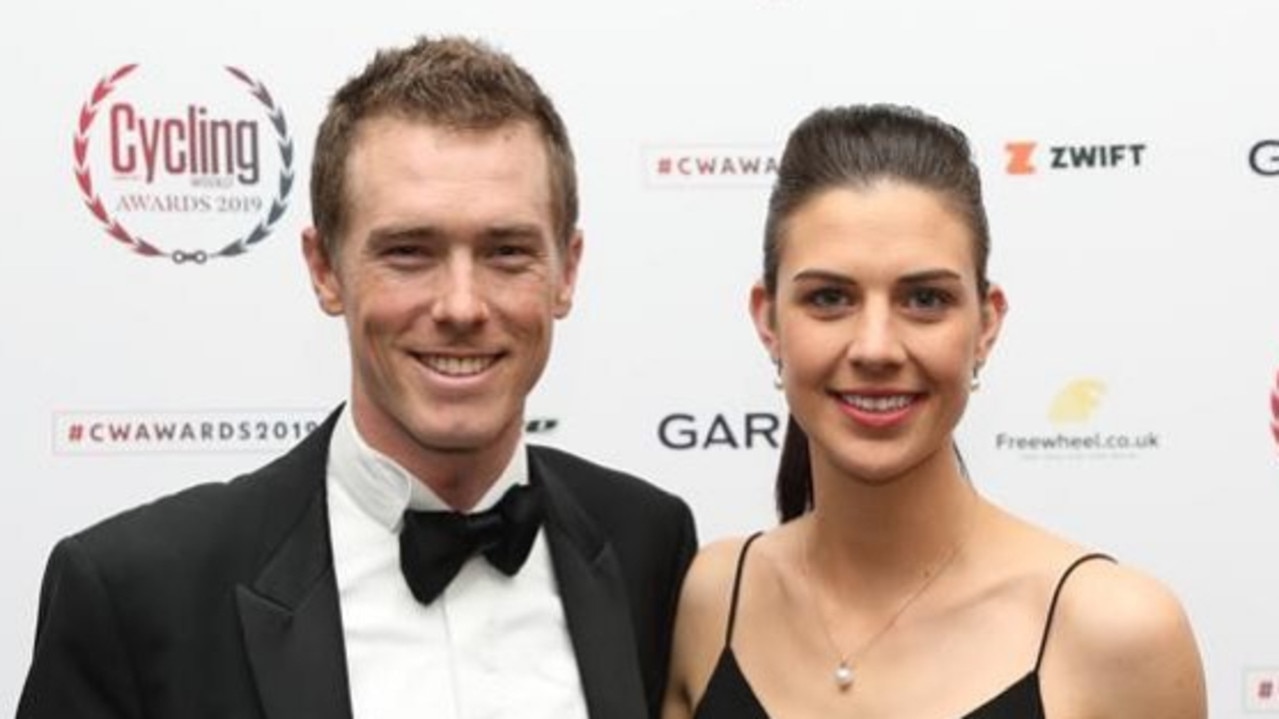 Rohan Dennis and Melissa Hoskins were engaged in 2017 and married in 2018. Picture: Supplied