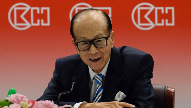 Hong Kong's richest man Li Ka-Shing in 2018. Picture: AFP PHOTO / ANTHONY WALLACE