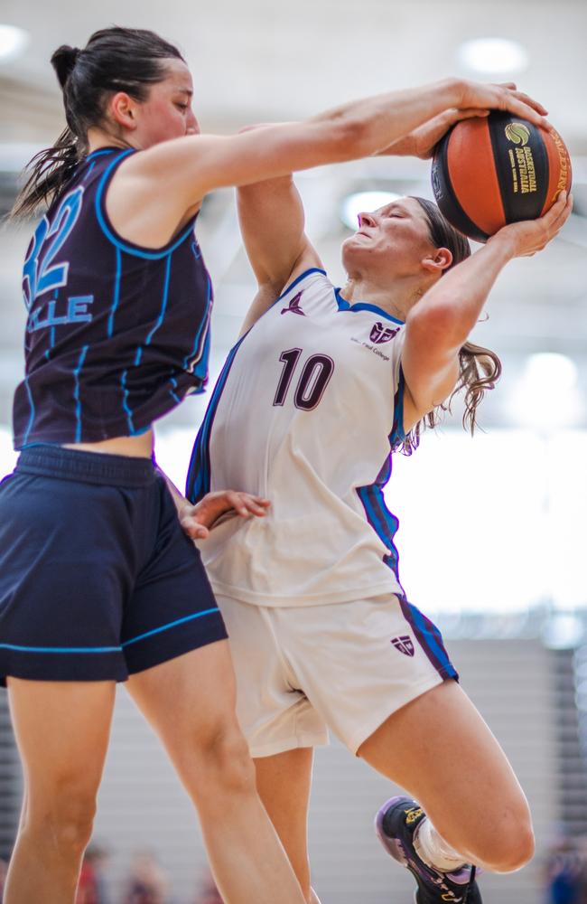 John Paul College player Olivia Olechnowicz will return for the Basketball Australia School Championships. Picture: Taylor Earnshaw