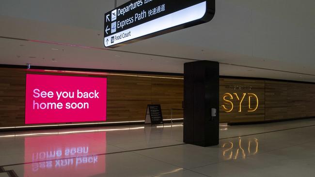 Sydney International Airport. Picture: NCA NewsWire / Dylan Coker