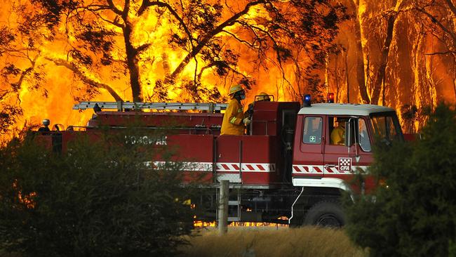 The Weekly Times reports there has been a massive overtime and allowances blowout within the CFA. Picture: AAP