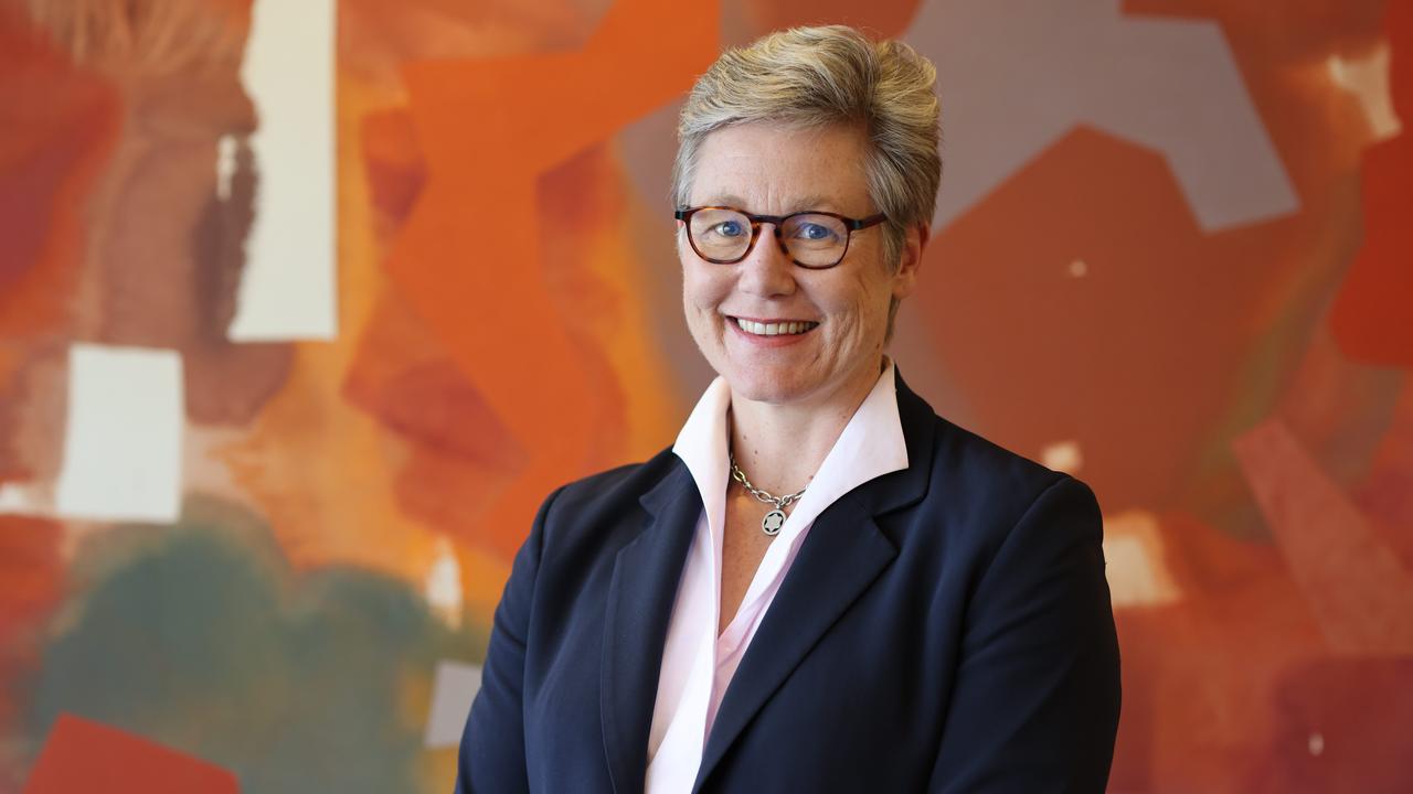 JBWere chief investment officer Sally Auld at their offices in Sydney. Picture: Ryan Osland