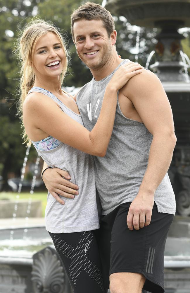 She is currently dating personal trainer Blake Worrall-Thompson. Picture: Darren Leigh Roberts