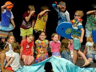 Sacred Heart Primary School in Section 211 - Primary School Freestyle Novelty Choir Prep-3 (Graff Family perpetual trophy). Picture: Jann Houley