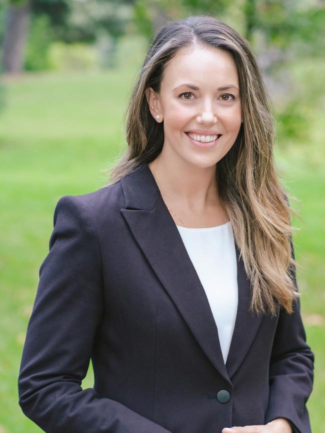 Saint Ignatius’ College principal Lauren Brooks has written to parents about the suspension of a student. Picture: Saint Ignatius’ College