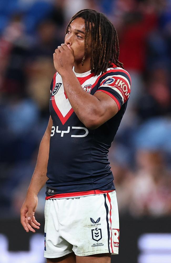 Dominic Young is set to join Newcastle after the Roosters round 15 clash with his former club. Picture: Cameron Spencer/Getty Images