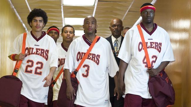 Samuel L. Jackson plays the titular Coach Carter in the sports drama based on a true story.