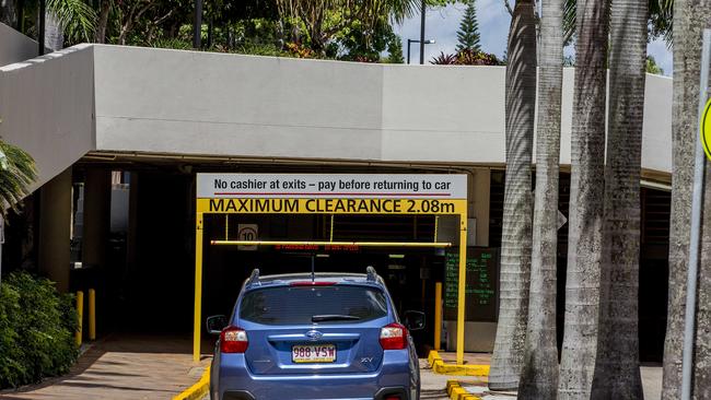 The Bruce Bishop carpark in Surfers Paradise. Picture: Jerad Williams.