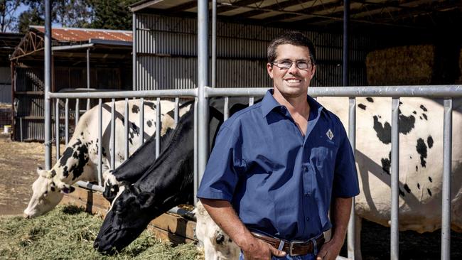 Willy McKay, a diary farmer from Irrewillipe, is an associate judge for the Jersey breeds at the International Dairy week. Picture: Nicole Cleary