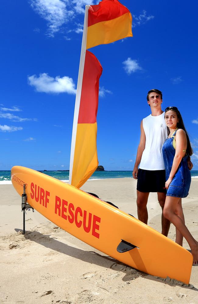 Liam Towner, 19, and Emily McClymont, 18, had decided to drive from Ormeau to Dreamtime Beach for their first date on January 18.