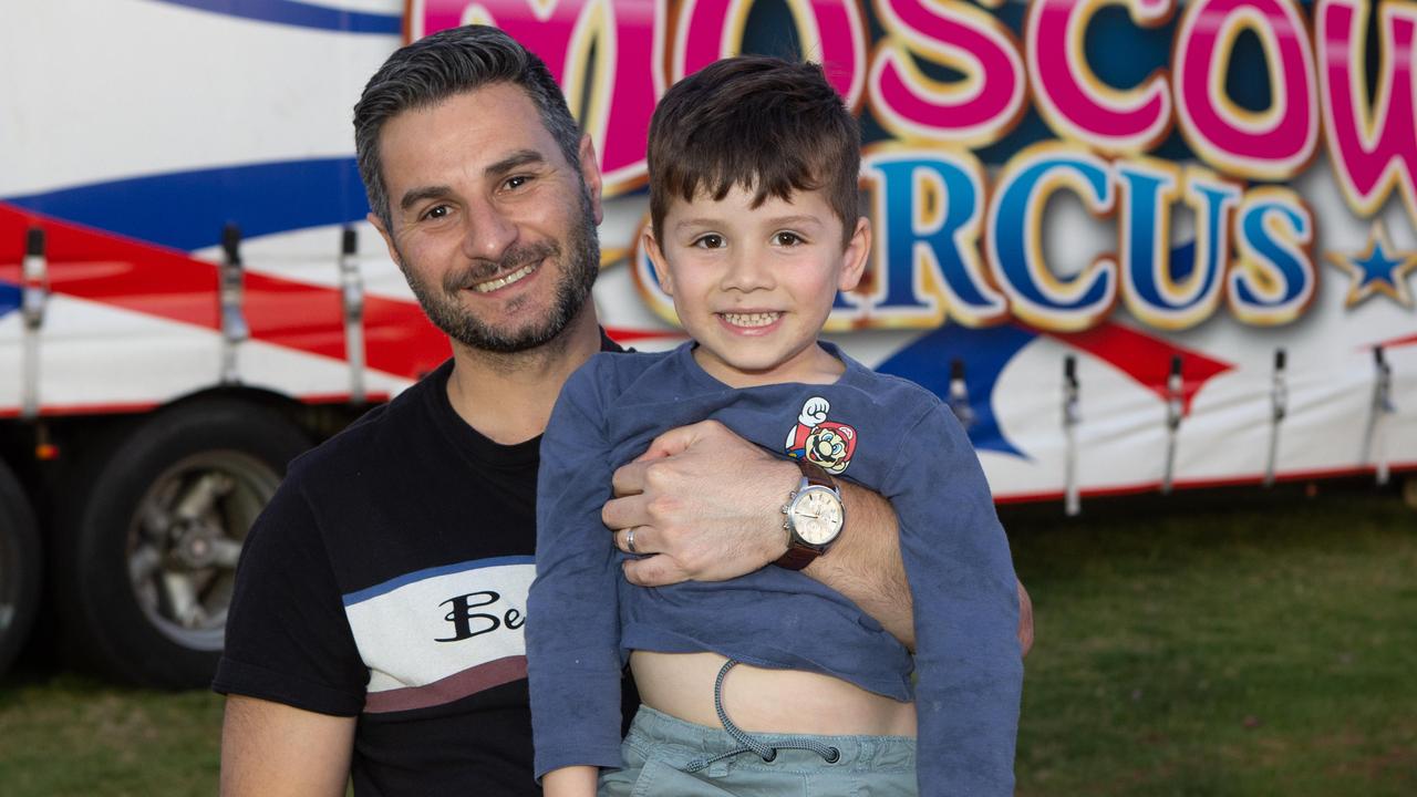 Great Moscow Circus at Bonython Park. Picture: Brett Hartwig