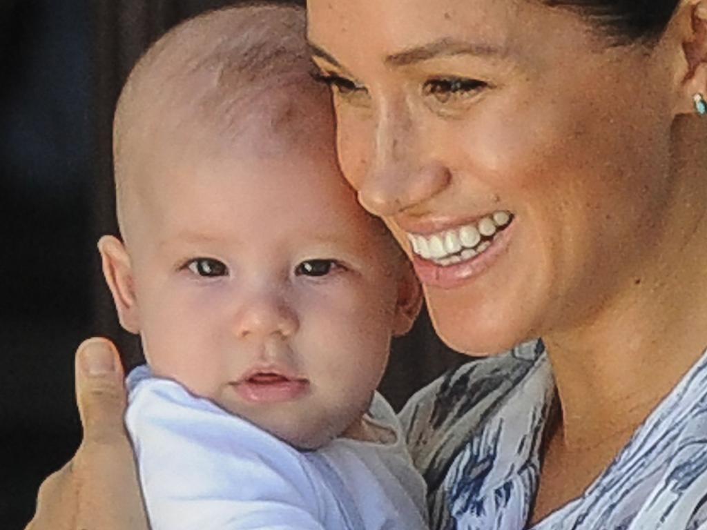 Hello ladies, Archie is looking adorable. Picture: HENK KRUGER / POOL / AFP.