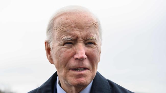 US President Joe Biden. Picture: AFP