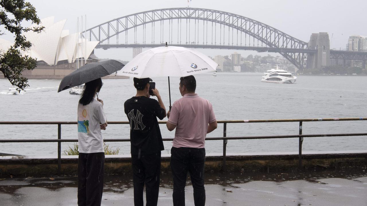 Sydney is set to cop up to 15mm in rain on Thursday before conditions clear for the weekend. Picture: Simon Bullard