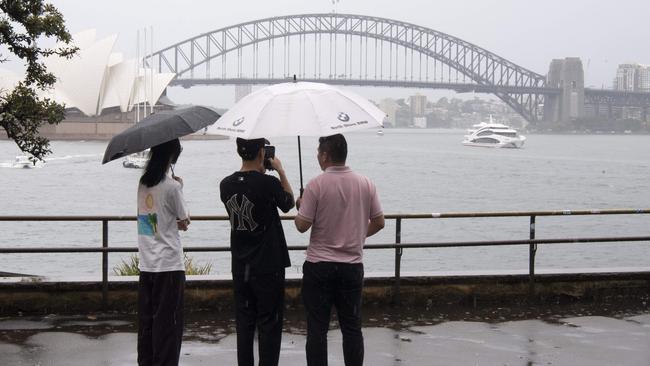 Sydney is set to cop up to 15mm in rain on Thursday before conditions clear for the weekend. Picture: Simon Bullard