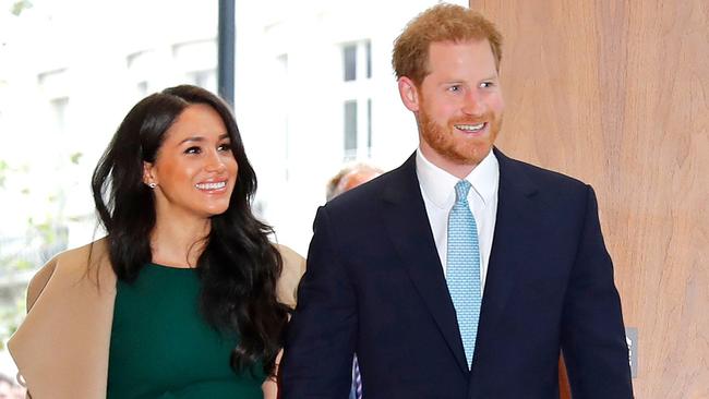 Meghan and Harry quit official royal duties in 2020. Picture: Tolga Akmen/AFP