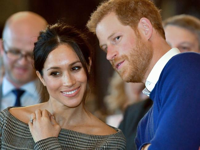 Meghan is renowned for her healthy lifestyle and named her lifestyle website after an Italian red wine. Picture: AFP PHOTO / POOL / Ben Birchall