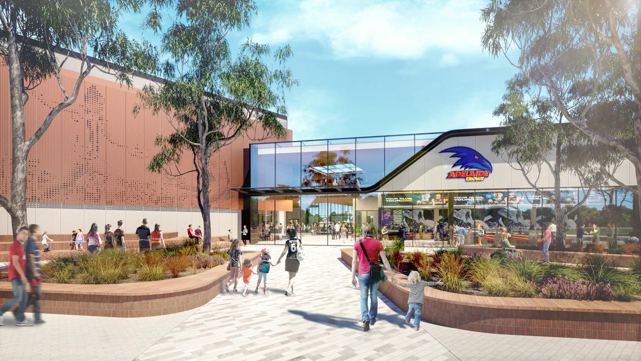 New Crows Facility artist impression. Supplied: City Collective