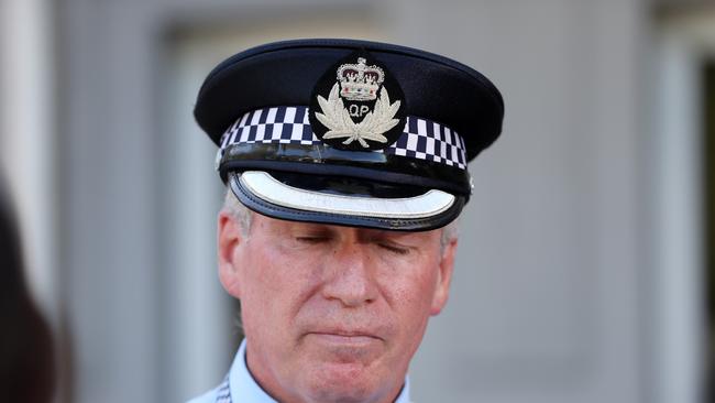 South Eastern Police Region Assistant Commissioner Brian Swan has fronted the media over Gold Coast staffing crisis. Picture: Nigel Hallett