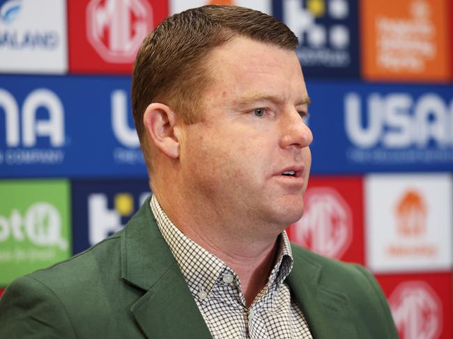 Rabbitohs CEO Blake Solly. Picture: Matt King/Getty Images