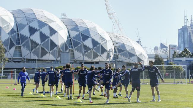 Victory players who need to be in Sydney. . (Photo by Daniel Pockett/Getty Images)