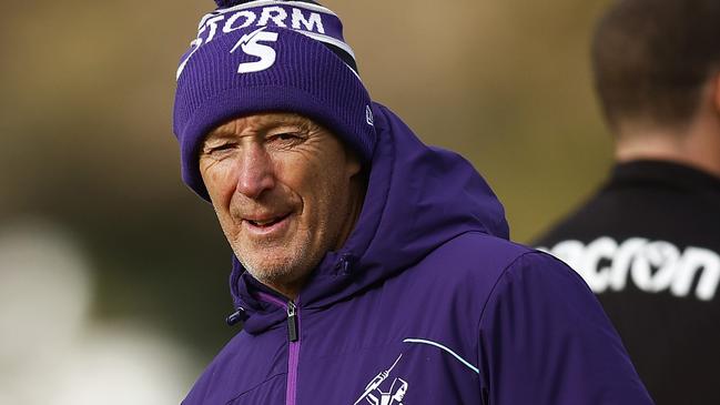 Storm head coach Craig Bellamy has hinted at retirement in 2023. Picture: Getty Images