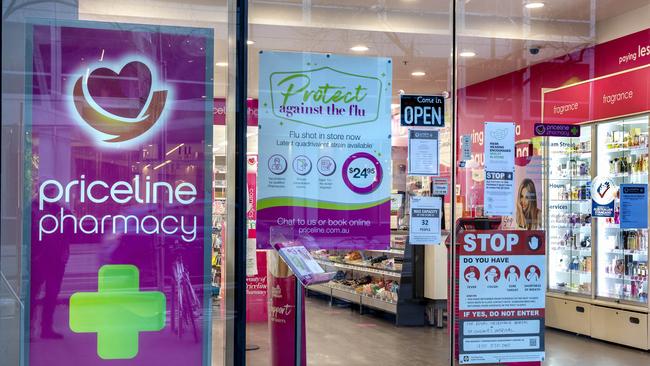 Wesfarmers wants to create a stand-alone healthcare division via the potential acquisition of Priceline owner, Australian Pharmaceutical Industries. Picture: David Geraghty/NCA NewsWire