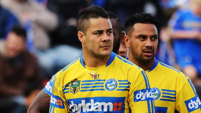 Jarryd Hayne during his time at the Eels.