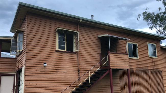 GIRARDS HILL FIRE: Emergency services were called to a fire in a derelict property on Ballina Rd, Girards Hill around 4am on Tuesday May 11, 2021.Photo: Alison Paterson