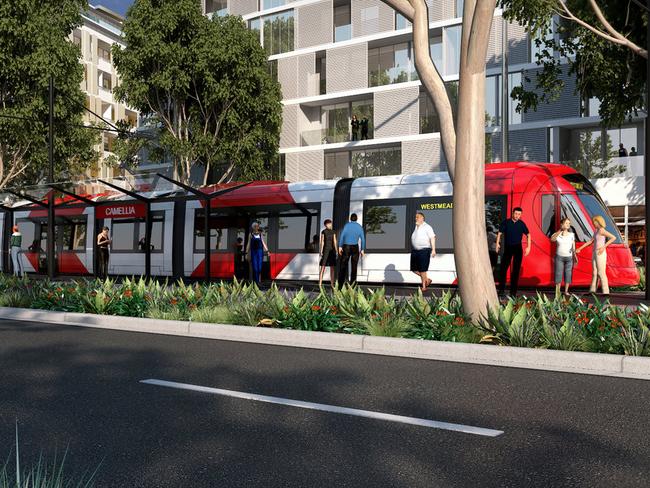 The State Government says the Parramatta Light Rail project is on track.