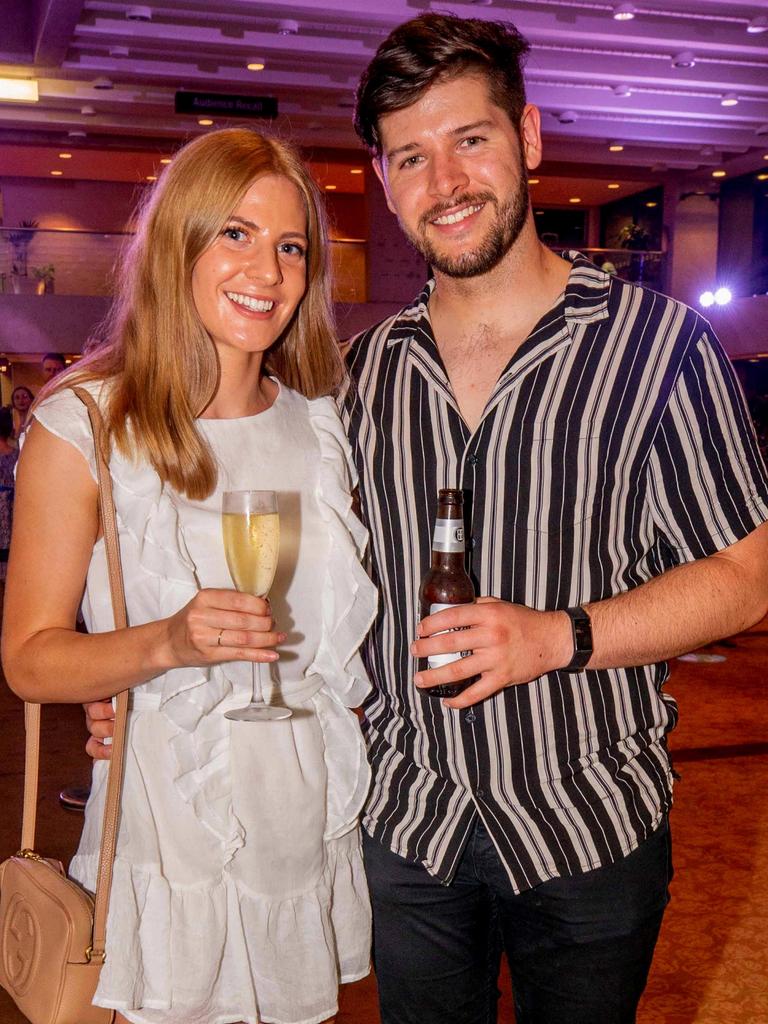 Jesamine Robb and Lachlan Cameron at the opening night of Queensland Ballet's Best of The Nutcracker at QPAC Concert Hall. Socials: Damien Anthony Rossi | Picture: Stephen Archer