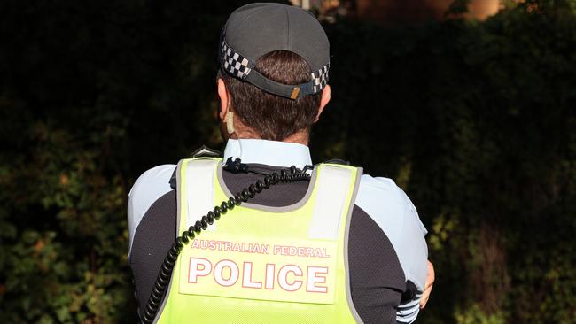 A man has died while in the custody of the Australian Federal Police (AFP). Picture: Blake Foden