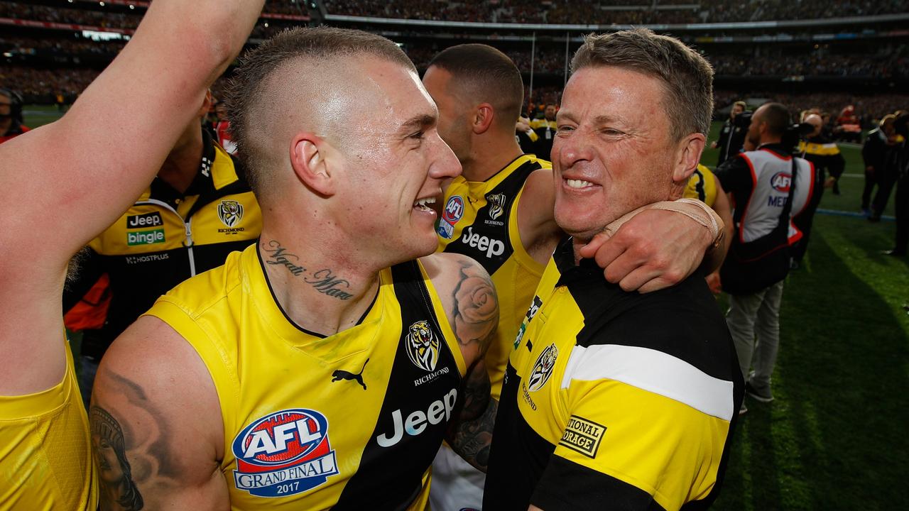 Damien Hardwick says he doesn’t need to chase his former players or assistant coaches to be successful due to the talent already at the Suns. Picture: Michael Willson / Getty Images