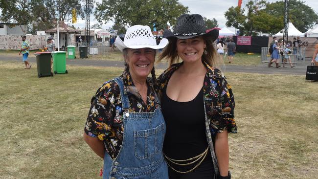 Michelle McDonald and Kyah Rogers at CMC Rocks 2024. Picture: Aaron Goodwin