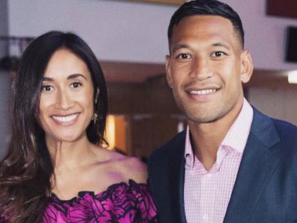 Maria Folau, wife of Israel Folau. Taken from her Instagram page . Source - https://www.instagram.com/mariatutaia/