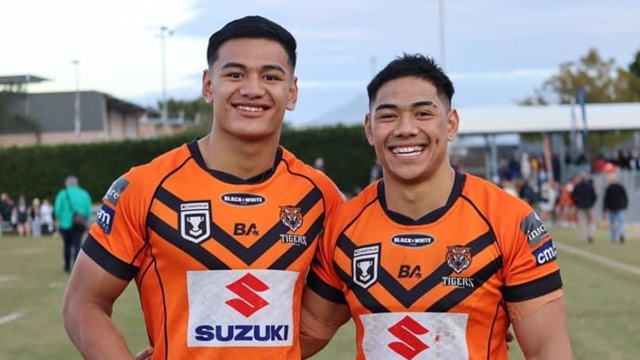 Dragons brothers Sione and Haele Finau