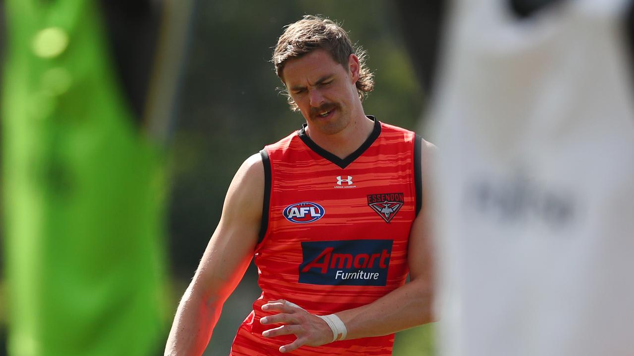 Joe Daniher is close to playing a scratch match. Picture: Chris Hyde