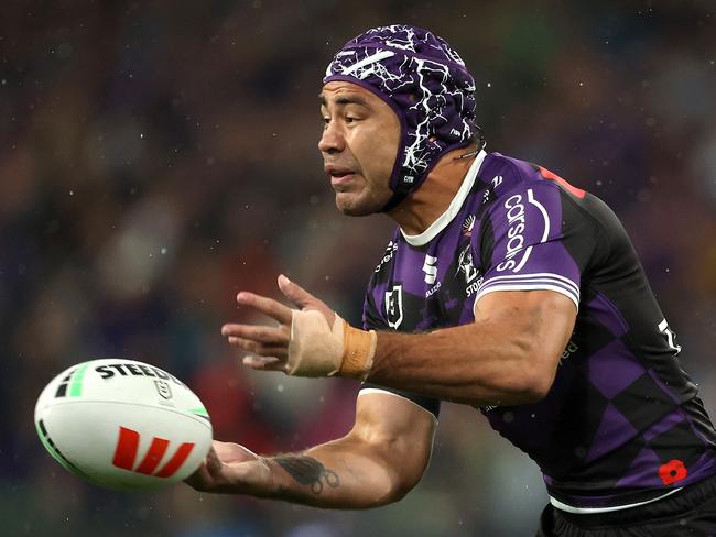 Storm boss Matt Tripp is hopeful Jahrome Hughes will shun expansion clubs and stay in Melbourne. Picture: Getty Images