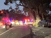 Woman cut from car in horror crash, passenger injured