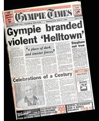 The Gympie Times reacts to the 'Helltown' article written by Paul Wilson and published in Penthouse in 1997. Picture: Contributed