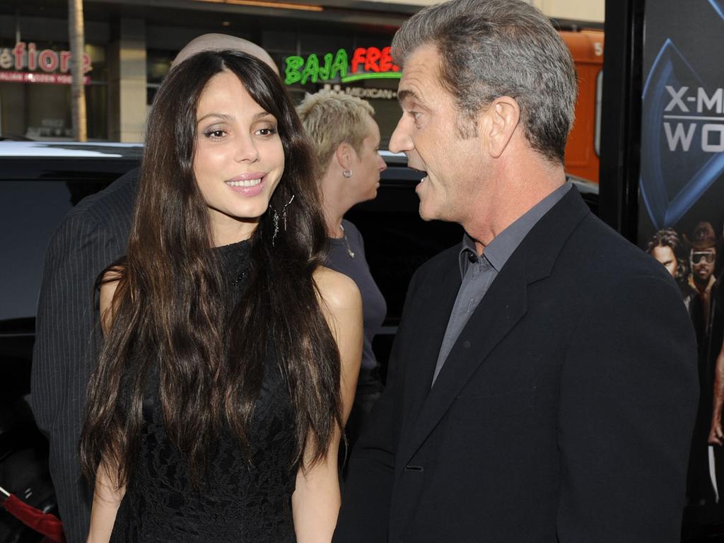 Oksana Grigorieva and Mel Gibson in 2009.