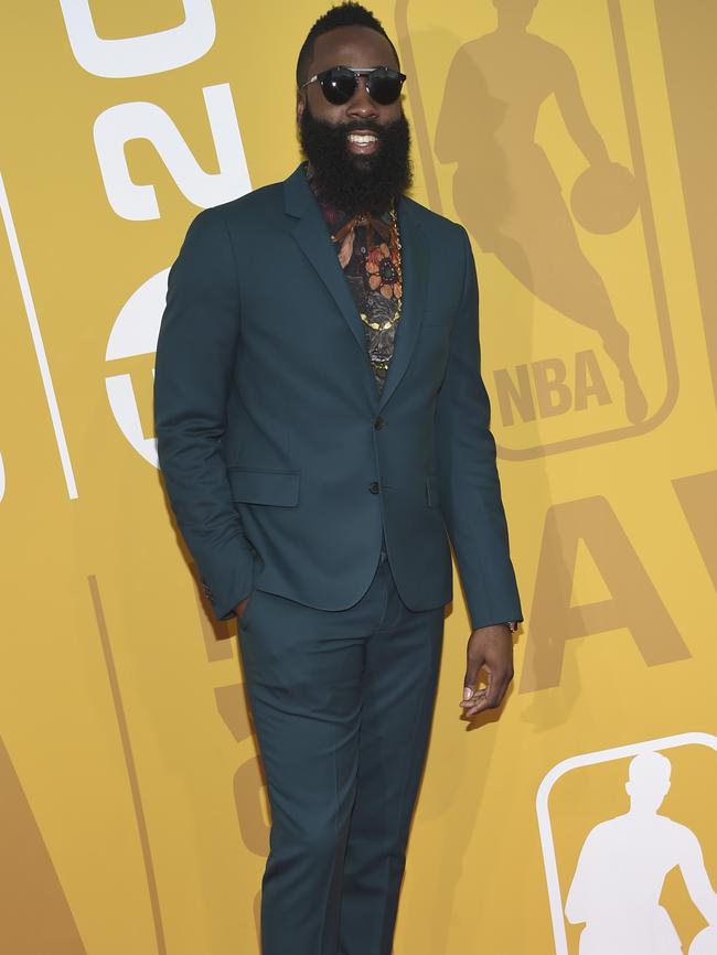 NBA player James Harden was refused entry. Picture: AP